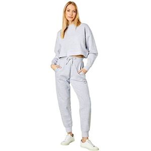 WeWoreWhat Terry Sweat Set light grey size Small